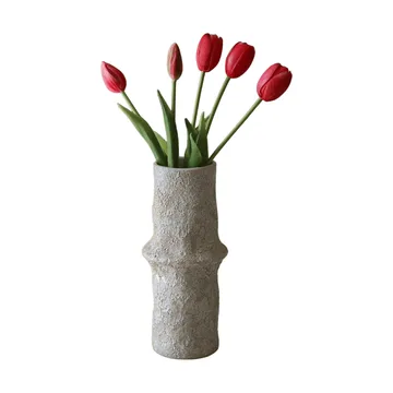 Bukiet sztucznych tulipanów - Light red, 5 szt. - Botané