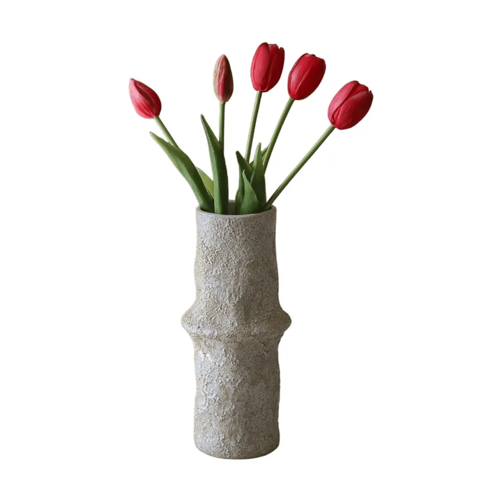 Bukiet sztucznych tulipanów - Light red, 5 szt. - Botané