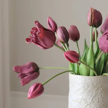 Bukiet sztucznych tulipanów mix - Fioletowy, 20 szt. - Botané