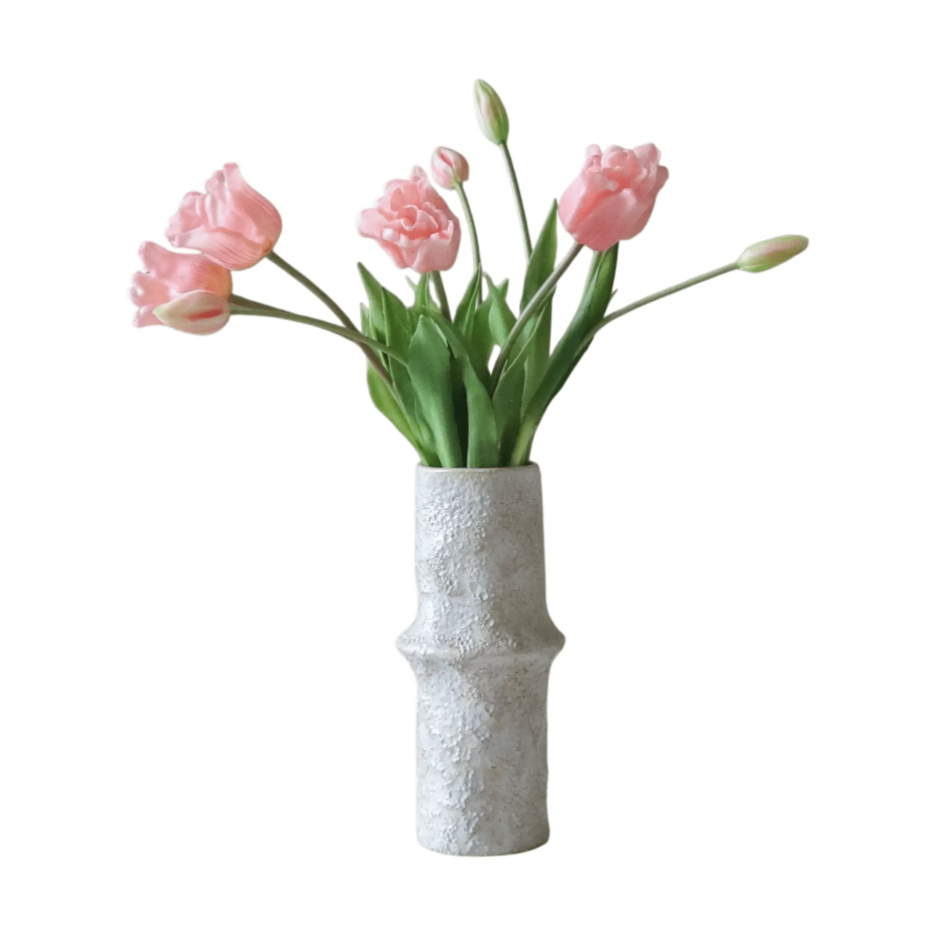 Bukiet sztucznych tulipanów Triumph, Jasnoróżowy, 10 szt. Botané