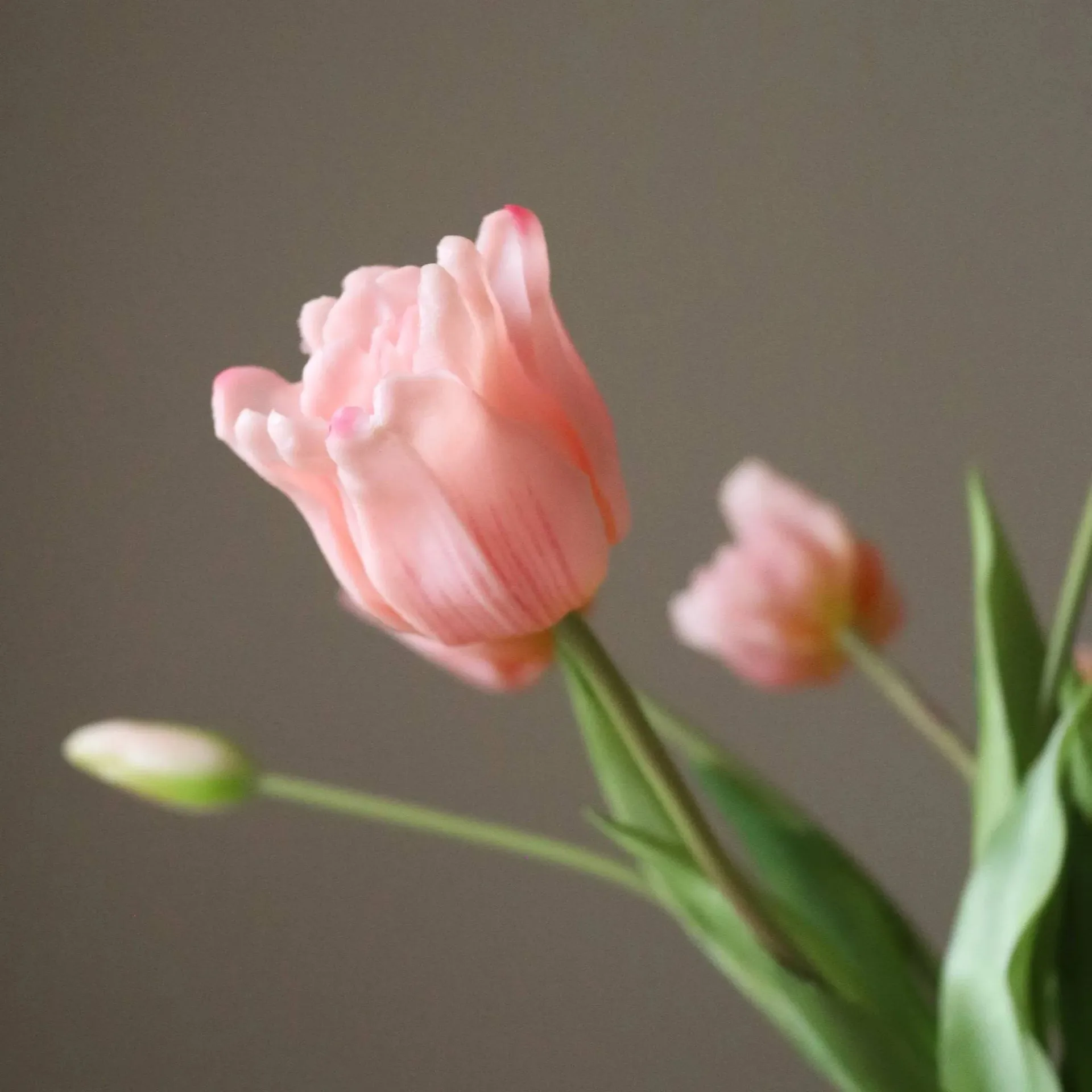 Bukiet sztucznych tulipanów Triumph, Jasnoróżowy, 10 szt. Botané