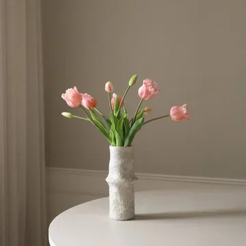 Bukiet sztucznych tulipanów Triumph - Jasnoróżowy, 10 szt. - Botané