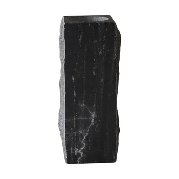 Marmurowy wazon Cartier Edge - Medium, 30 cm - Botané