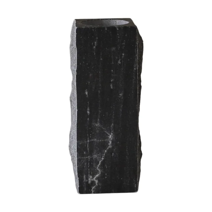 Marmurowy wazon Cartier Edge - Medium, 30 cm - Botané