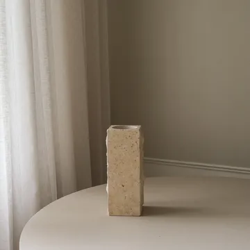 Marmurowy wazon Limestone Edge - Medium, 30 cm - Botané