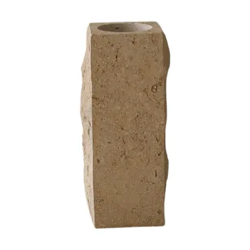 Marmurowy wazon Limestone Edge - Small, 25 cm - Botané