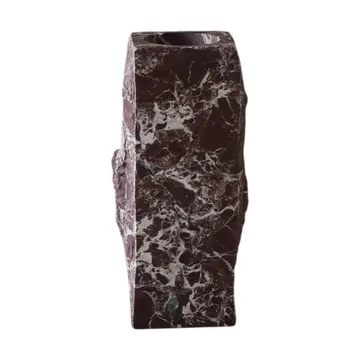 Marmurowy wazon Rosso Levanto Edge - Small, 25 cm - Botané