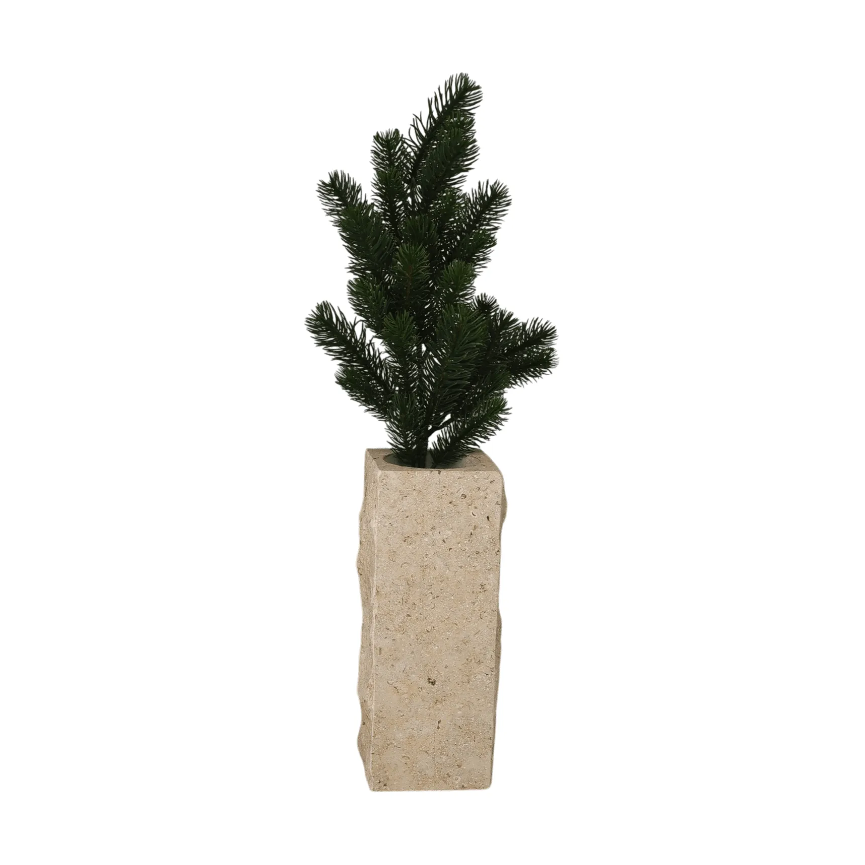 Sztuczna roślina Gałązka sosny, Zielony, 65 cm Botané