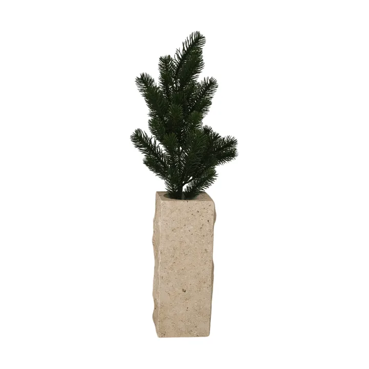 Sztuczna roślina Gałązka sosny - Zielony, 65 cm - Botané