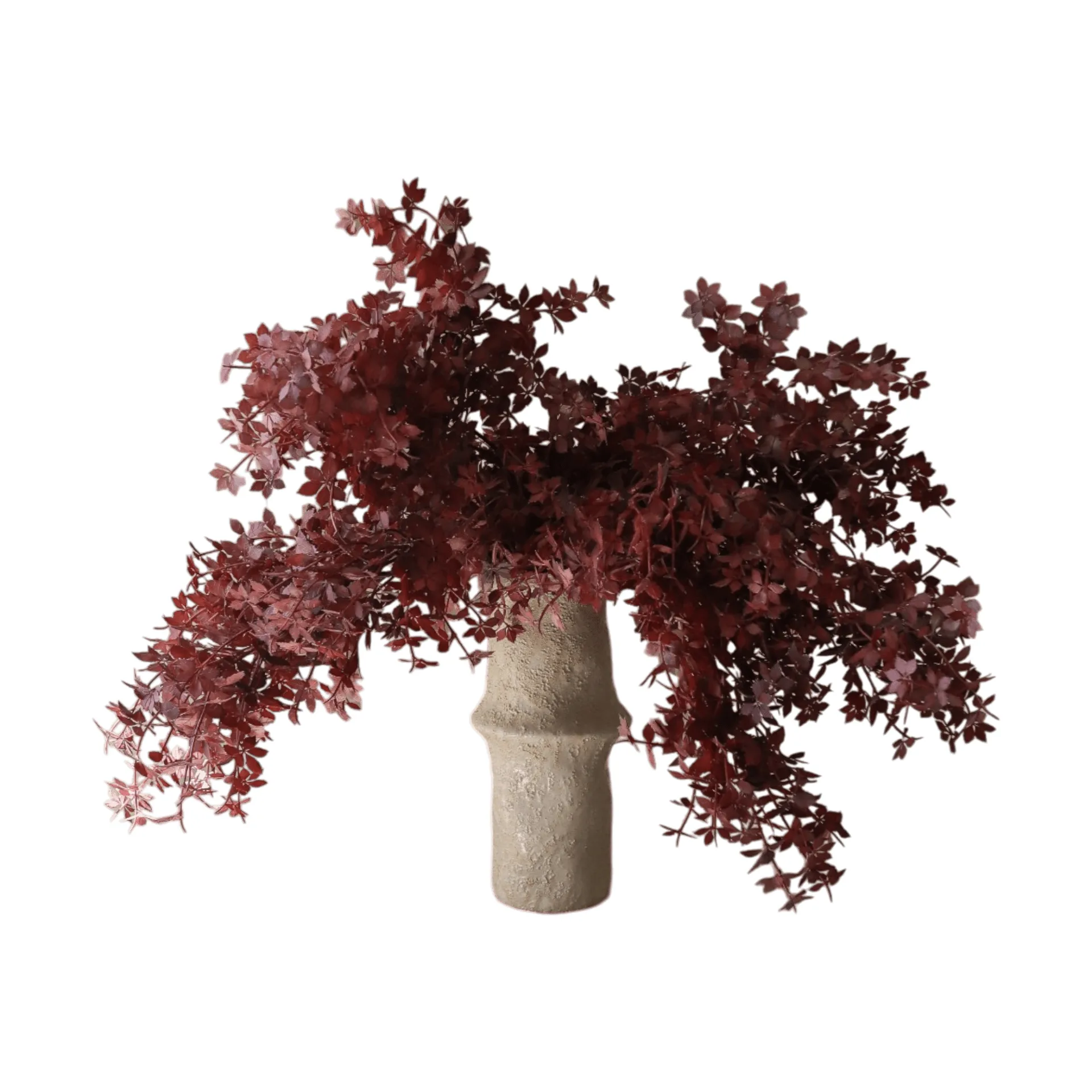 Sztuczny bukiet Burgundy Maple Branch, 107 cm, 4 szt. Botané