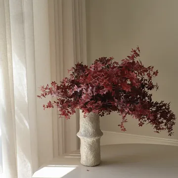 Sztuczny bukiet Burgundy Maple Branch - 107 cm, 4 szt. - Botané