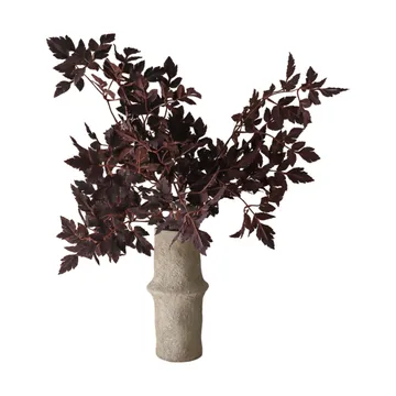 Sztuczny bukiet Burgundy Plum Leaves - 85 cm, 4 szt. - Botané