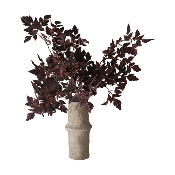 Sztuczny bukiet Burgundy Plum Leaves - 85 cm, 4 szt. - Botané