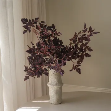 Sztuczny bukiet Burgundy Plum Leaves - 85 cm, 4 szt. - Botané