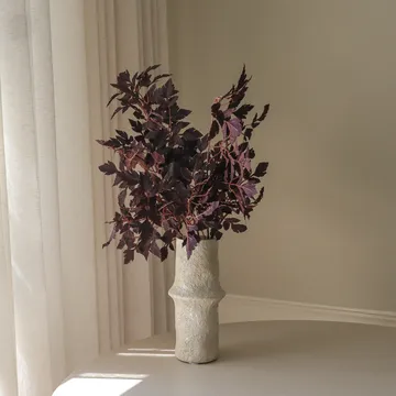 Sztuczny bukiet Burgundy Plum Leaves - 85 cm, 4 szt. - Botané