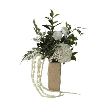 Sztuczny bukiet Green Veil - Jaskier, hortensja, amarantus, 85 cm - Botané