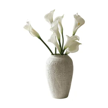 Sztuczny bukiet kalii - Biały, 65 cm, 8 szt. - Botané