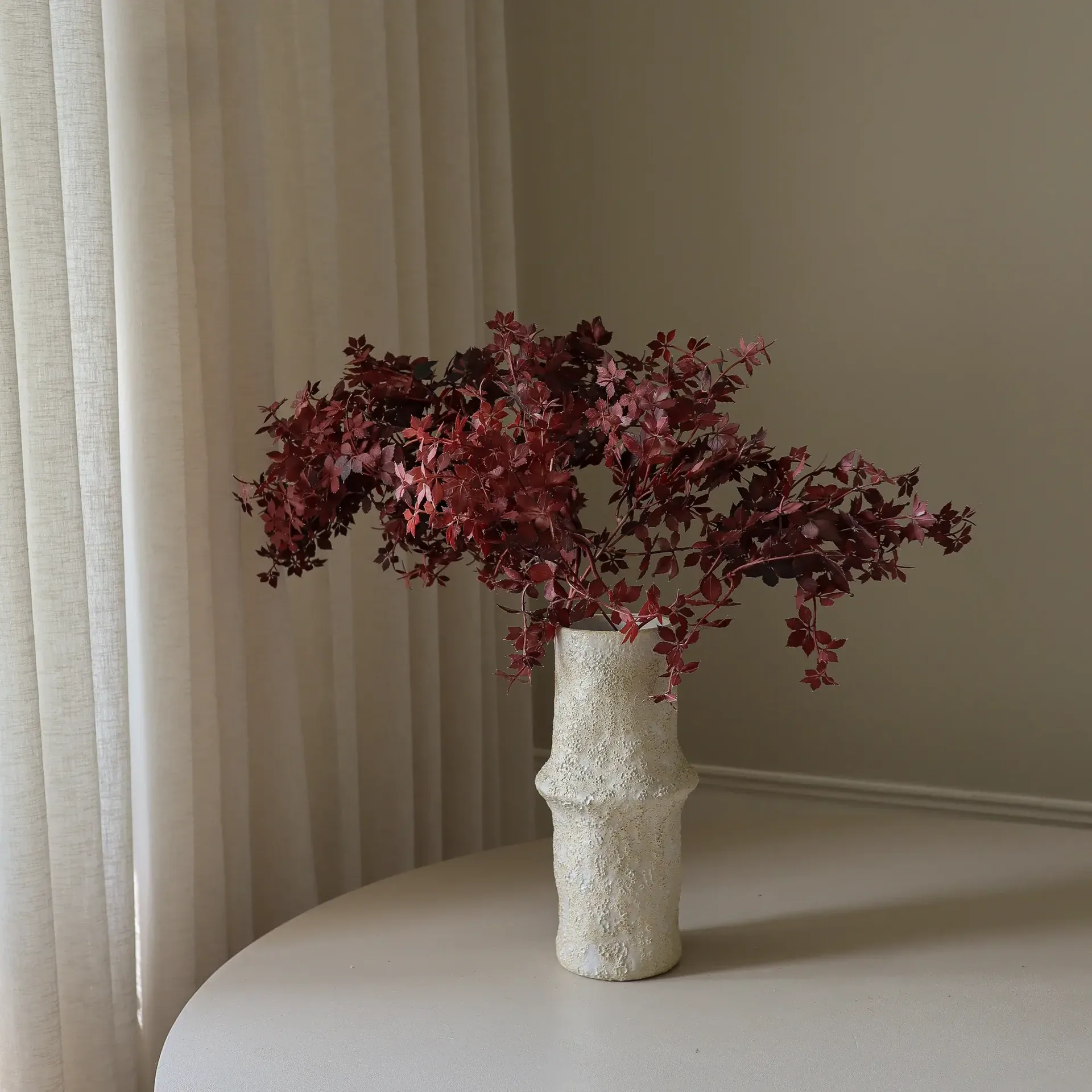 Sztuczny bukiet Maple Branch, Burgundy, 107 cm, 1 szt. Botané