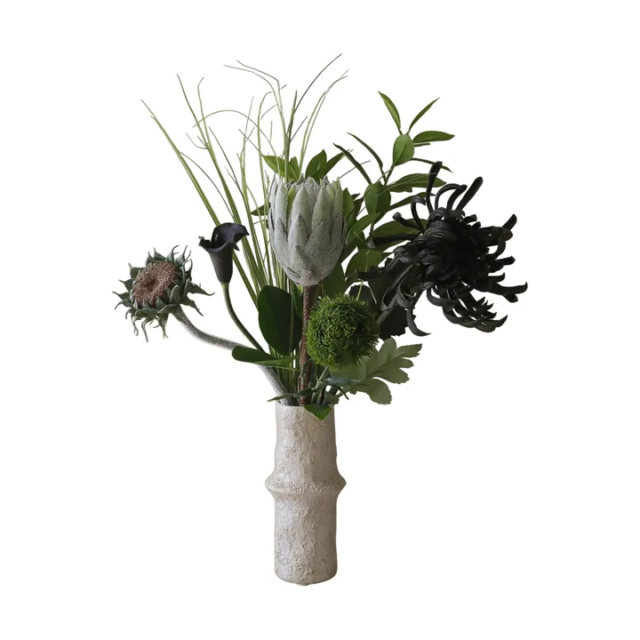 Sztuczny bukiet Midnight Wilderness - Protea królewska–chryzantema–kalia–goździk, 78 cm, 7 szt. - Botané