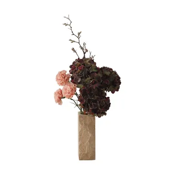 Sztuczny bukiet Moody Blush - Hortensja, goździk, gałązka, 97 cm - Botané