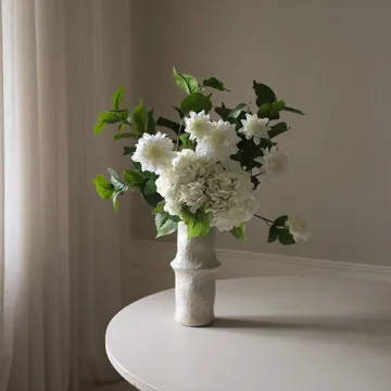 Sztuczny bukiet Soft Serve - Hortensja-dalia, 8 szt. - Botané