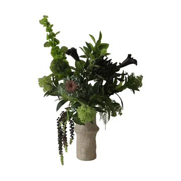 Sztuczny bukiet Verdant Noir - Kalia–chryzantema igiełkowa–słonecznik jesienny, 92 cm, 13 szt. - Botané