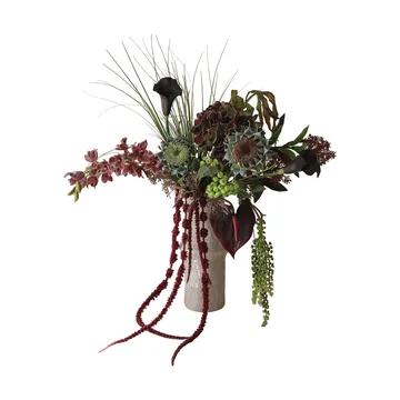 Sztuczny bukiet Woodland Nocturne - Kalia-anturium-hortensja-słonecznik jesienny, 112 cm, 14 szt. - Botané