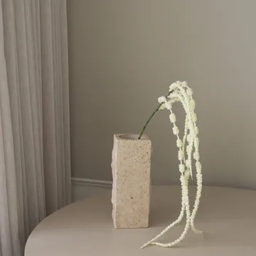 Sztuczny kwiat Amarantus wiszący - Biały, 112 cm - Botané
