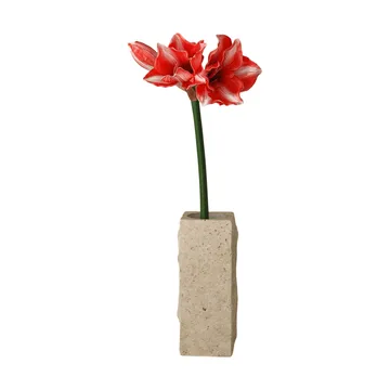 Sztuczny kwiat Amarylis - Ciemnoczerwony, 72 cm - Botané