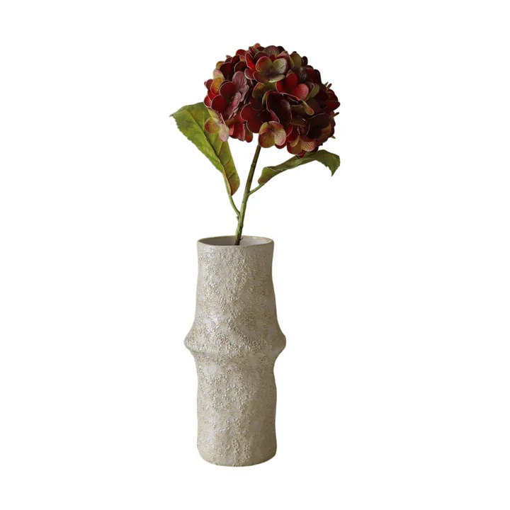 Sztuczny kwiat hortensji - Deep burgundy, 60 cm, 1 szt. - Botané
