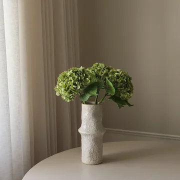Sztuczny kwiat hortensji - Moss green, 51 cm, 1 szt. - Botané