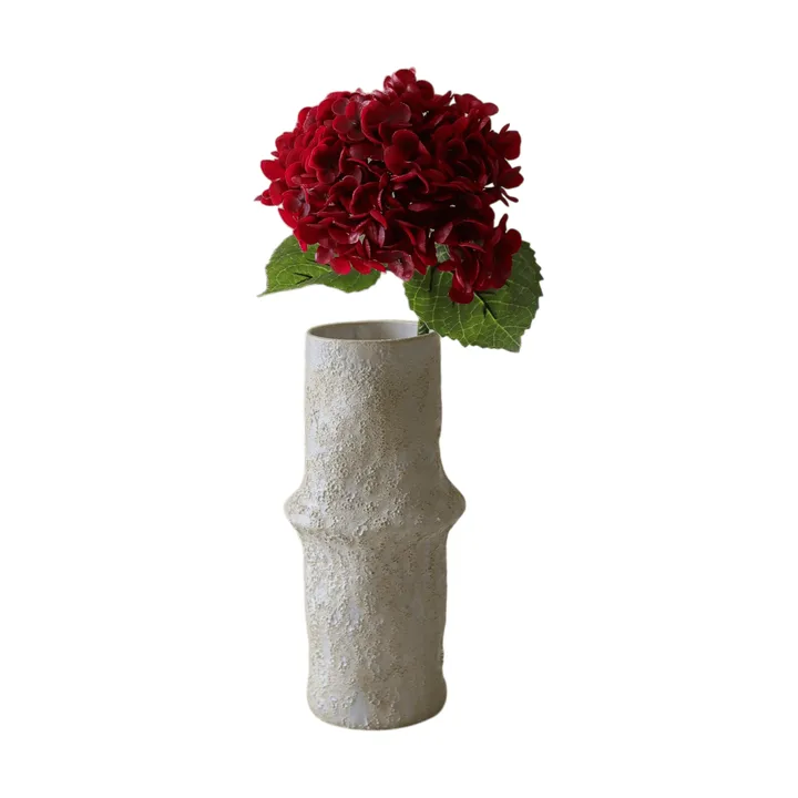 Sztuczny kwiat hortensji - Red, 51 cm, 1 szt. - Botané
