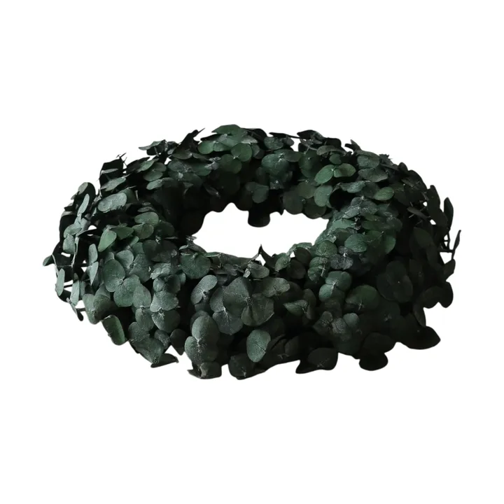 Wianek Eucalyptus Wreath - Green, Ø40 cm - Botané