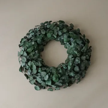 Wianek Eucalyptus Wreath - Green, Ø40 cm - Botané