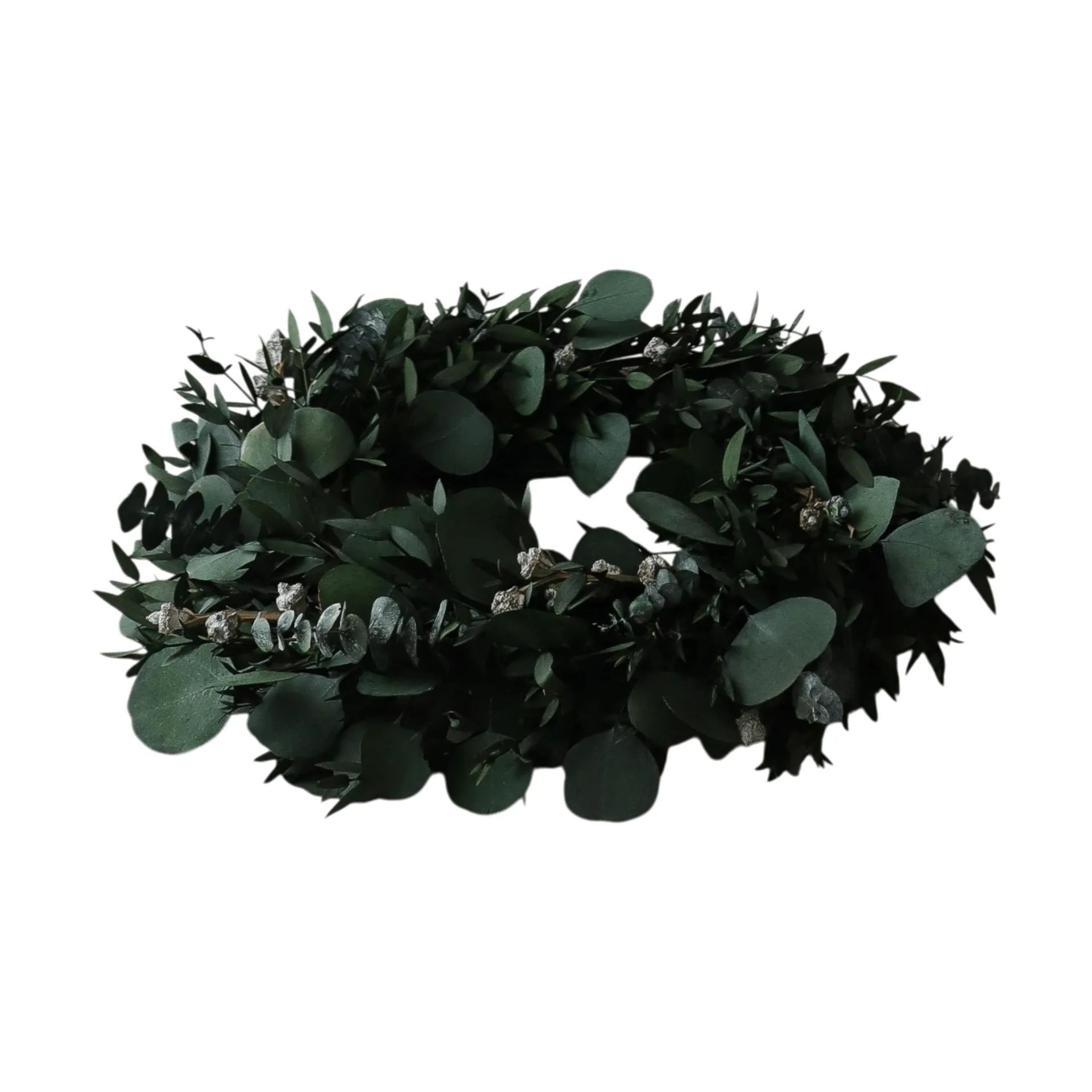 Wianek Eucalyptus Wreath, Green mixed, Ø40 cm Botané