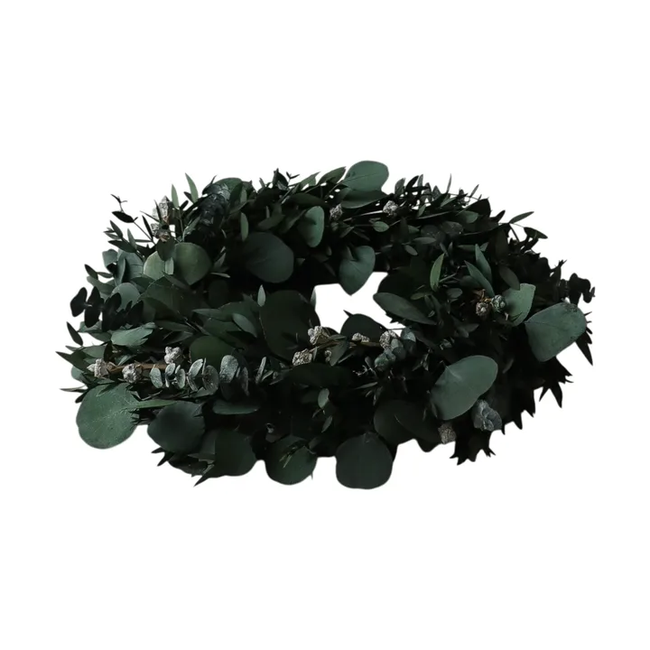 Wianek Eucalyptus Wreath - Green mixed, Ø40 cm - Botané
