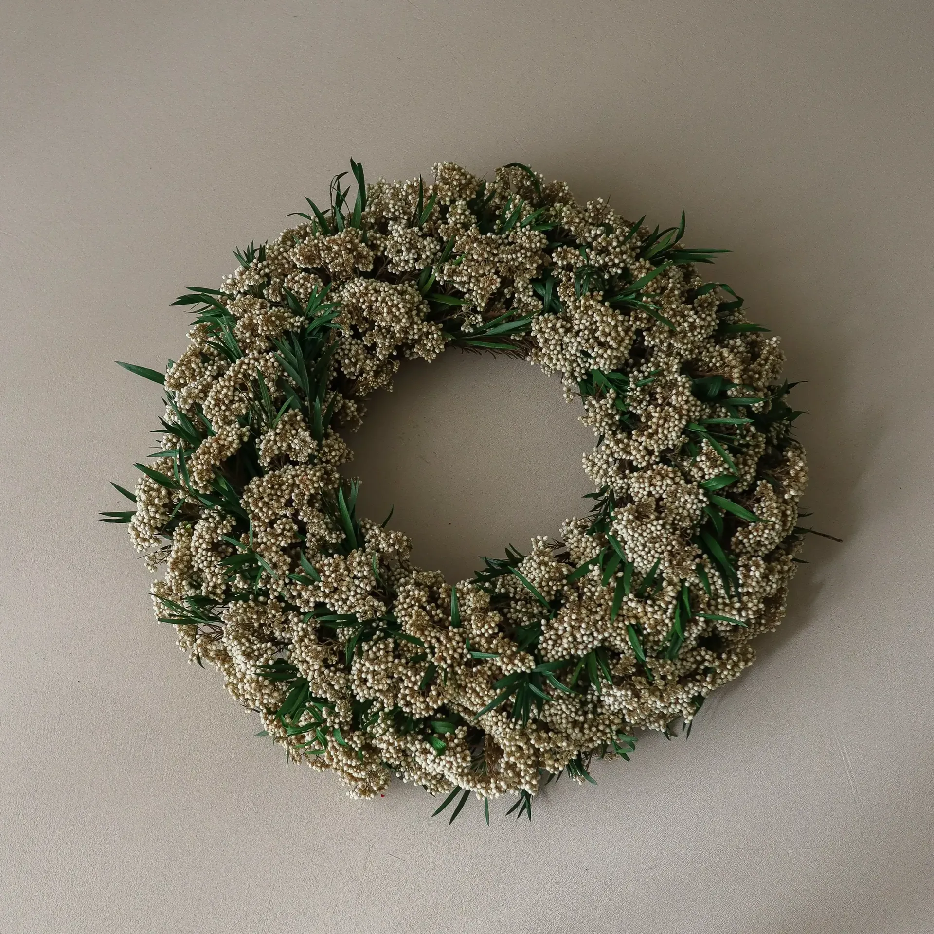 Wianek kwiatowy Whisper Meadow Wreath, Risblomma, Ø40 cm Botané