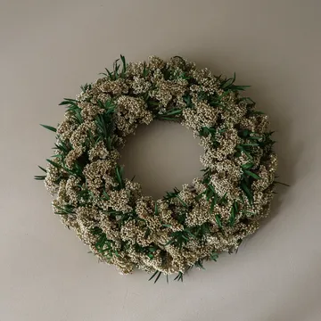 Wianek kwiatowy Whisper Meadow Wreath - Risblomma, Ø40 cm - Botané