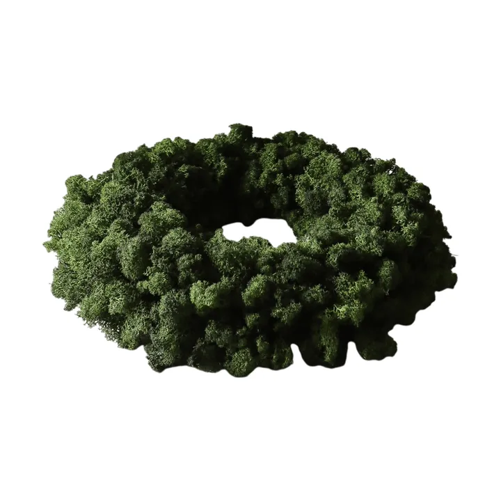 Wianek z mchu Moss Wreath - Green, Ø40 cm - Botané