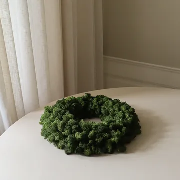 Wianek z mchu Moss Wreath - Green, Ø40 cm - Botané