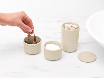 3-pak pudełek do przechowywania ReNew - Soft Beige - Brabantia