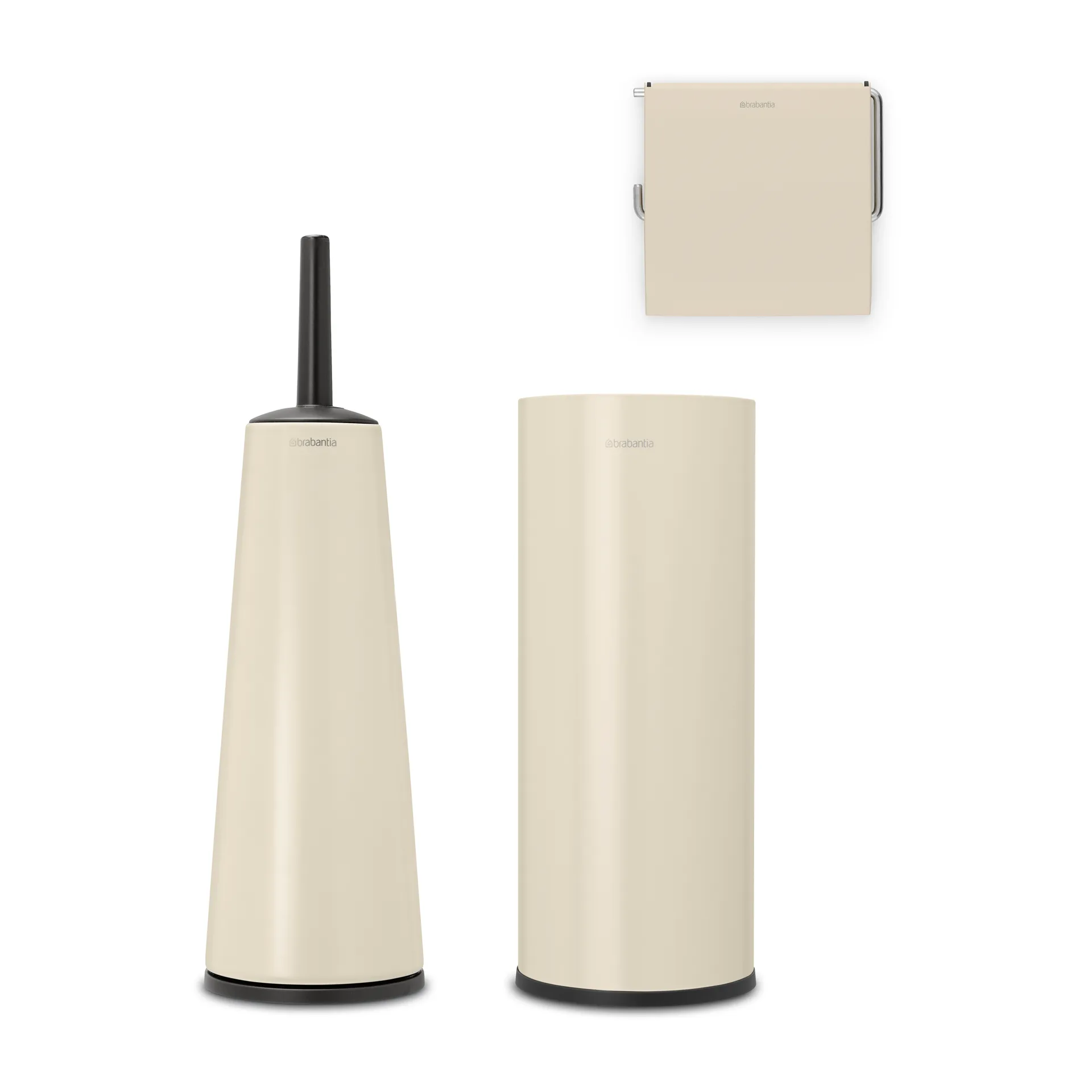 Akcesoria łazienkowe Brabantia ReNew 3 części, Soft Beige Brabantia