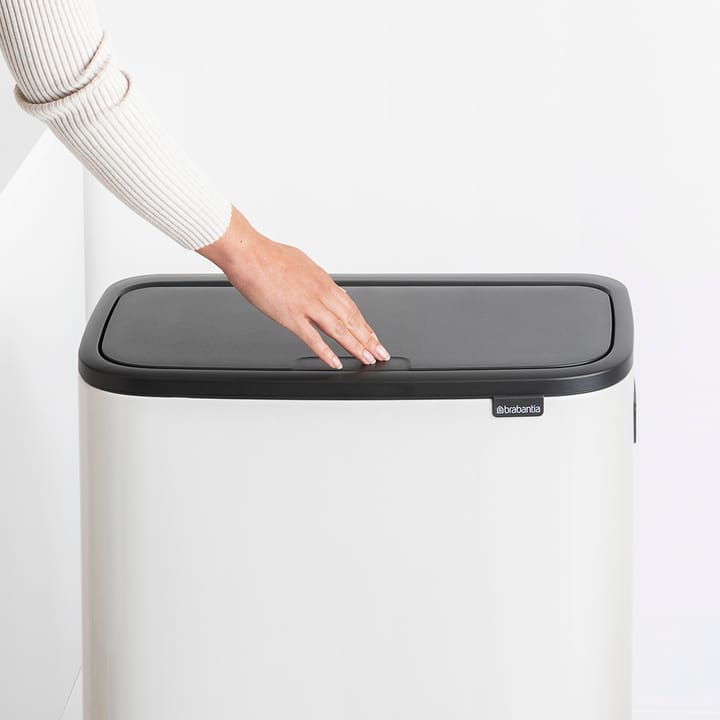 Bo kosz dotykowy wysoki 2x30 L, Biały Brabantia