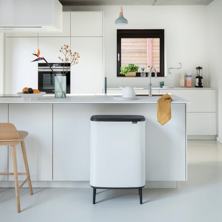 Bo kosz dotykowy wysoki 2x30 L, Biały Brabantia