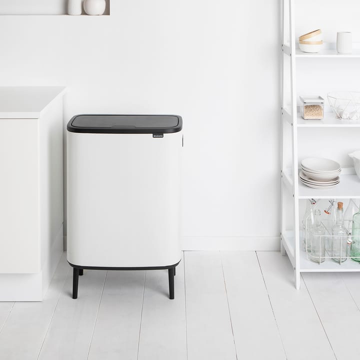 Bo kosz dotykowy wysoki 2x30 L, Biały Brabantia