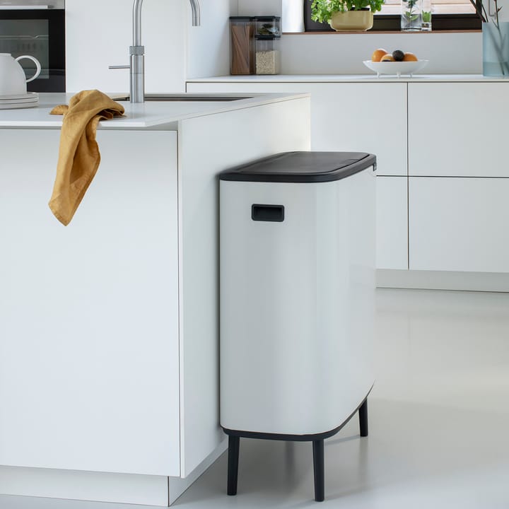 Bo kosz dotykowy wysoki 2x30 L, Biały Brabantia
