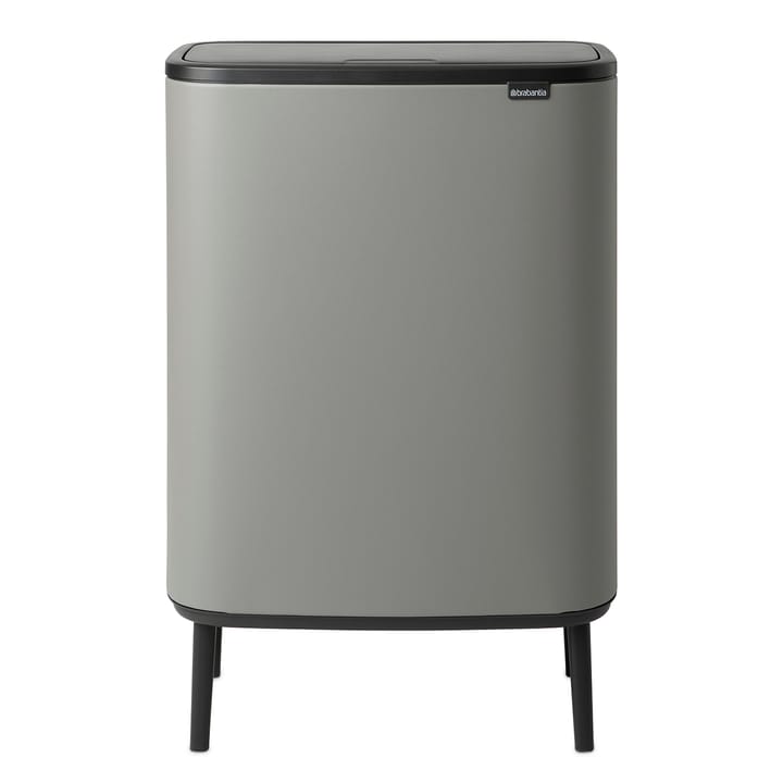 Bo kosz dotykowy wysoki 2x30 L - Mineral concrete grey - Brabantia