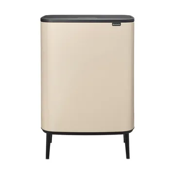 Bo kosz dotykowy wysoki 2x30 L - Soft Beige - Brabantia
