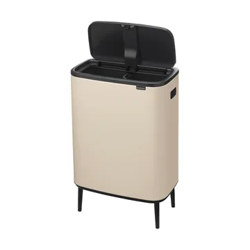 Bo kosz dotykowy wysoki 2x30 L - Soft Beige - Brabantia
