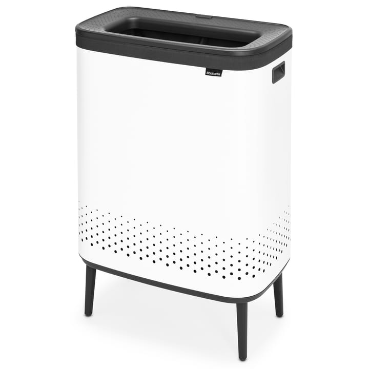 Bo kosz na pranie wysoki 2x45 L, Biały Brabantia
